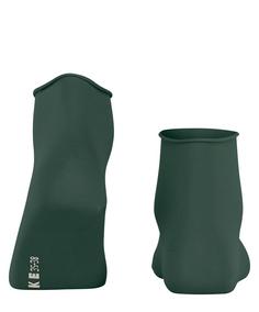Rückansicht von Falke Cotton Touch SSO Freizeitsocken Damen hunter green (7441)