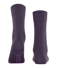 Rückansicht von Falke Sensitive Berlin SO Freizeitsocken Damen wineberry (8761)