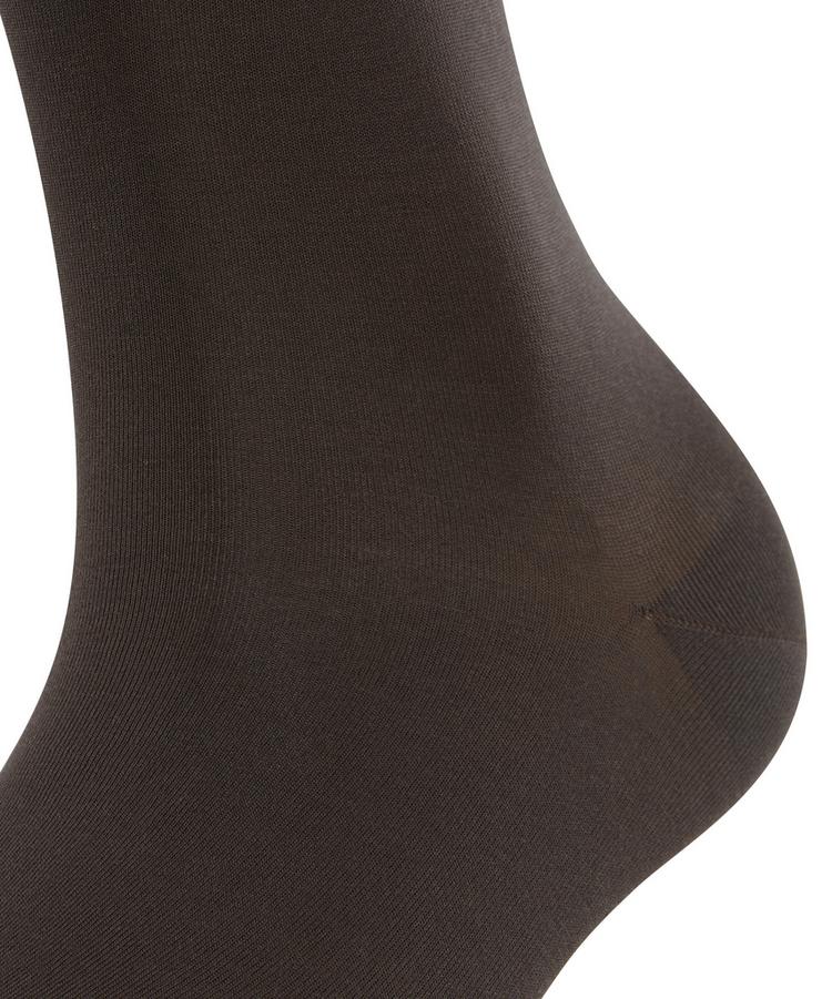 Falke Falke Cotton Touch Kneehigh Socken Damen - dark brown (5233) - 1 | SportScheck