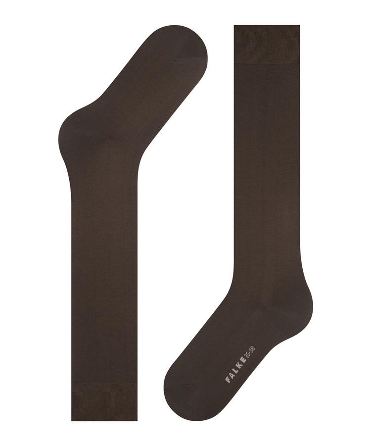Falke Falke Cotton Touch Kneehigh Socken Damen - dark brown (5233) - 2 | SportScheck