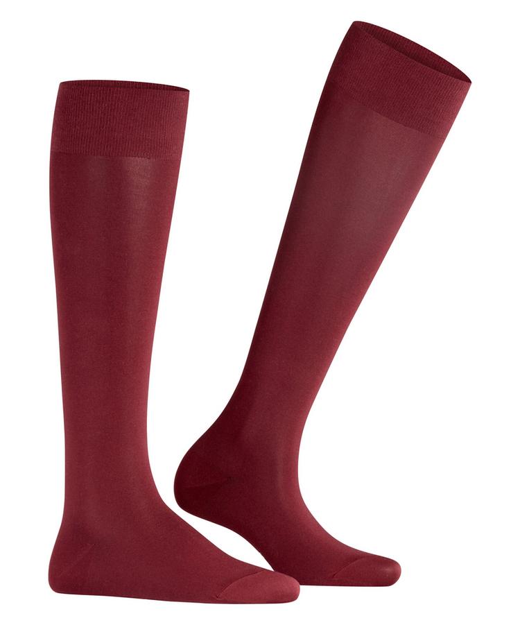 Falke Falke Cotton Touch Kneehigh Socken Damen - barolo (8596) - 0 | SportScheck