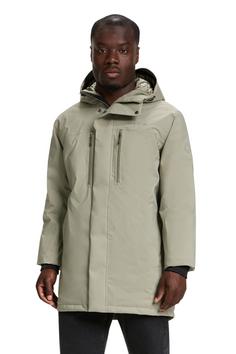 Rückansicht von Nordisk Lauge Daunenjacke Herren Vetiver Green