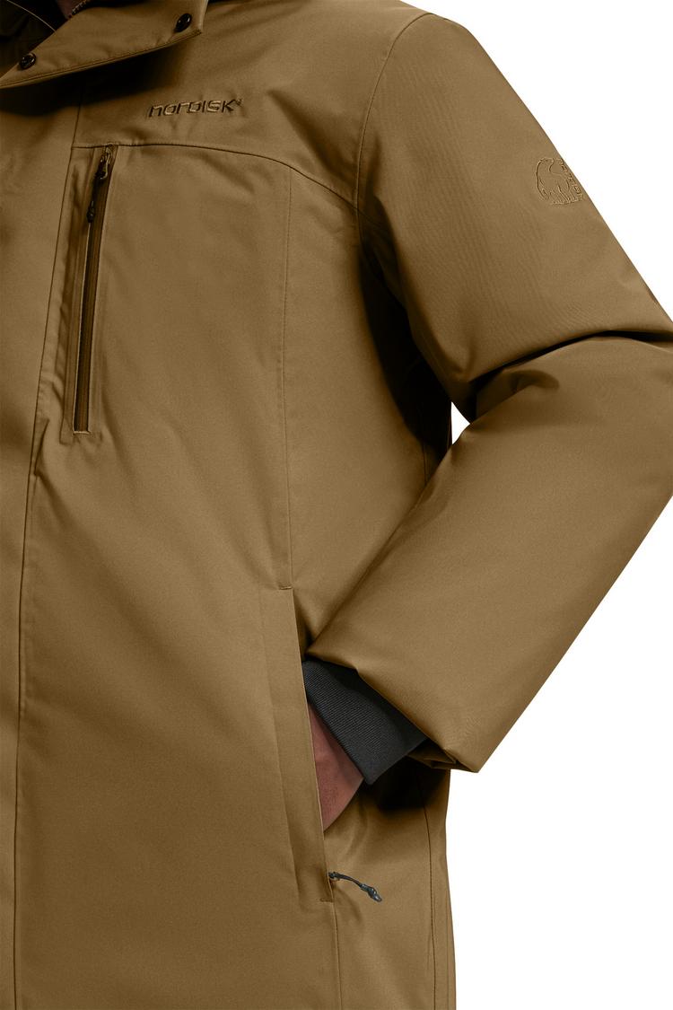 Nordisk Nordisk Lauge Daunenjacke Herren - dull gold brown - 1 | SportScheck