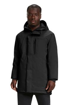Rückansicht von Nordisk Lauge Daunenjacke Herren Black