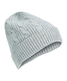 Falke Hat Cable Knit Beanie light grey mel. (3845)