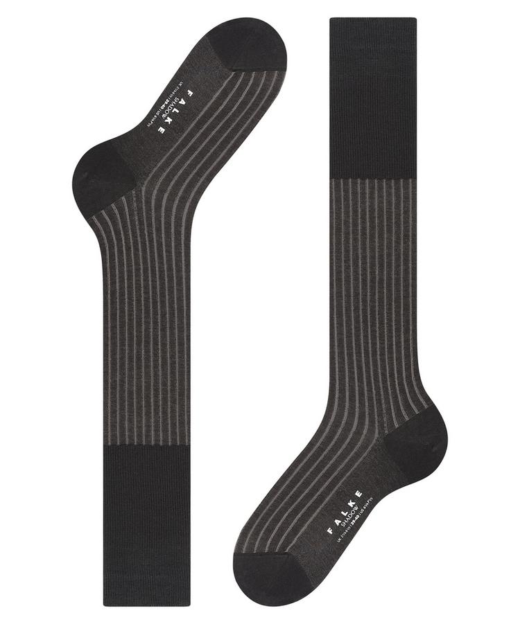 Falke Falke Shadow Knee-high Socken Herren - grey-white (3030) - 2 | SportScheck