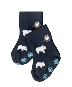 Falke Winter Animals SO CP Freizeitsocken Kinder space blue (6116)