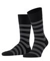 Falke Sensitive Mapped Line SO Socken Herren - black (3000)