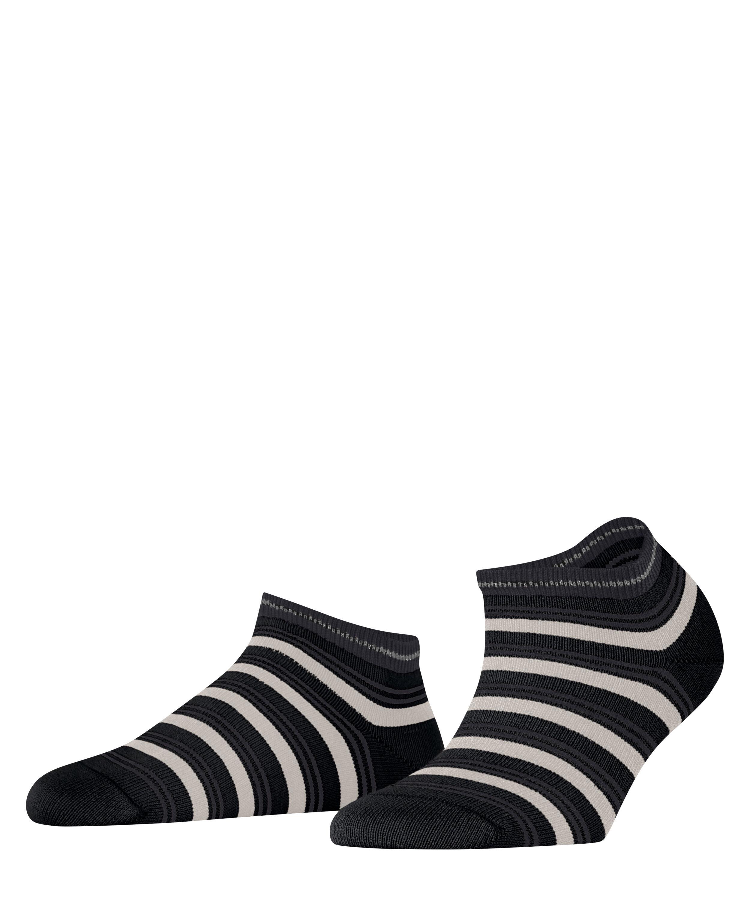 Falke Smart Stripe SN Socken Damen - black (3000)