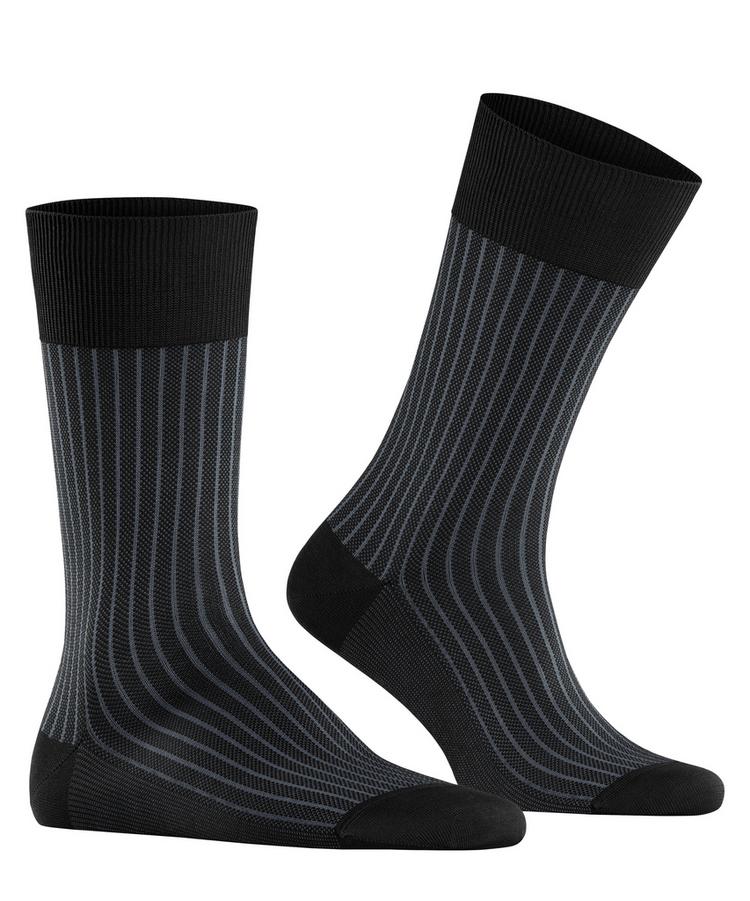 Falke Falke Oxford Stripe SO Socken Herren - black-mix (3010) - 0 | SportScheck