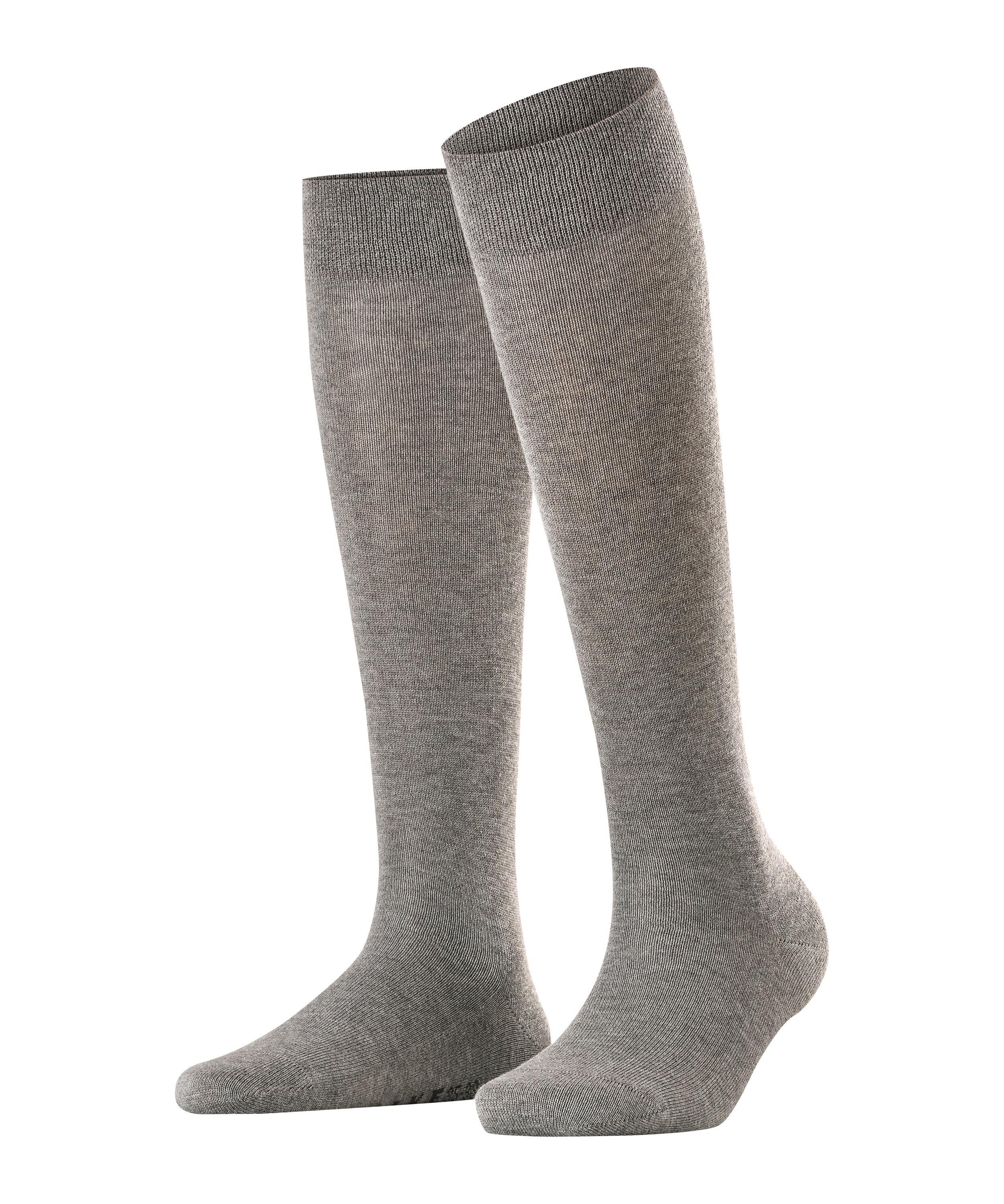 Falke Sensitive London Knee-high Socken Damen - light greymel. (3390)