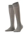 Falke Sensitive London Knee-high Socken Damen - light greymel. (3390)