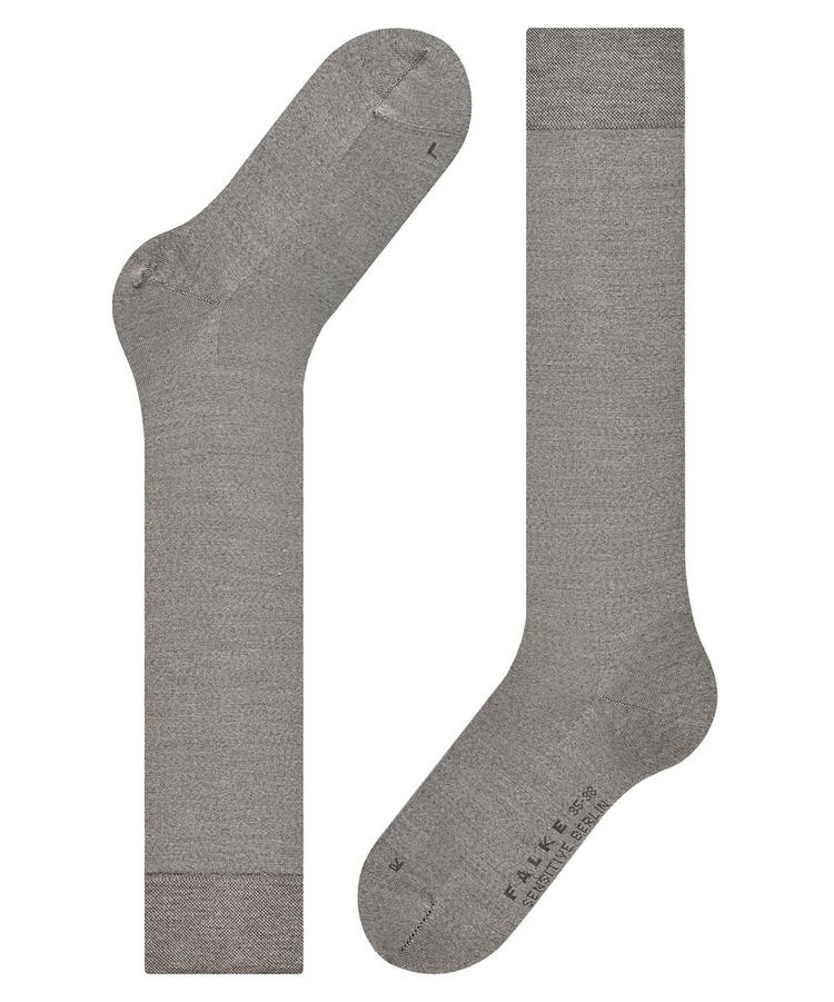 Falke Falke Sensitive Berlin Knee-high Socken Damen - light grey mel. (3830) - 2 | SportScheck
