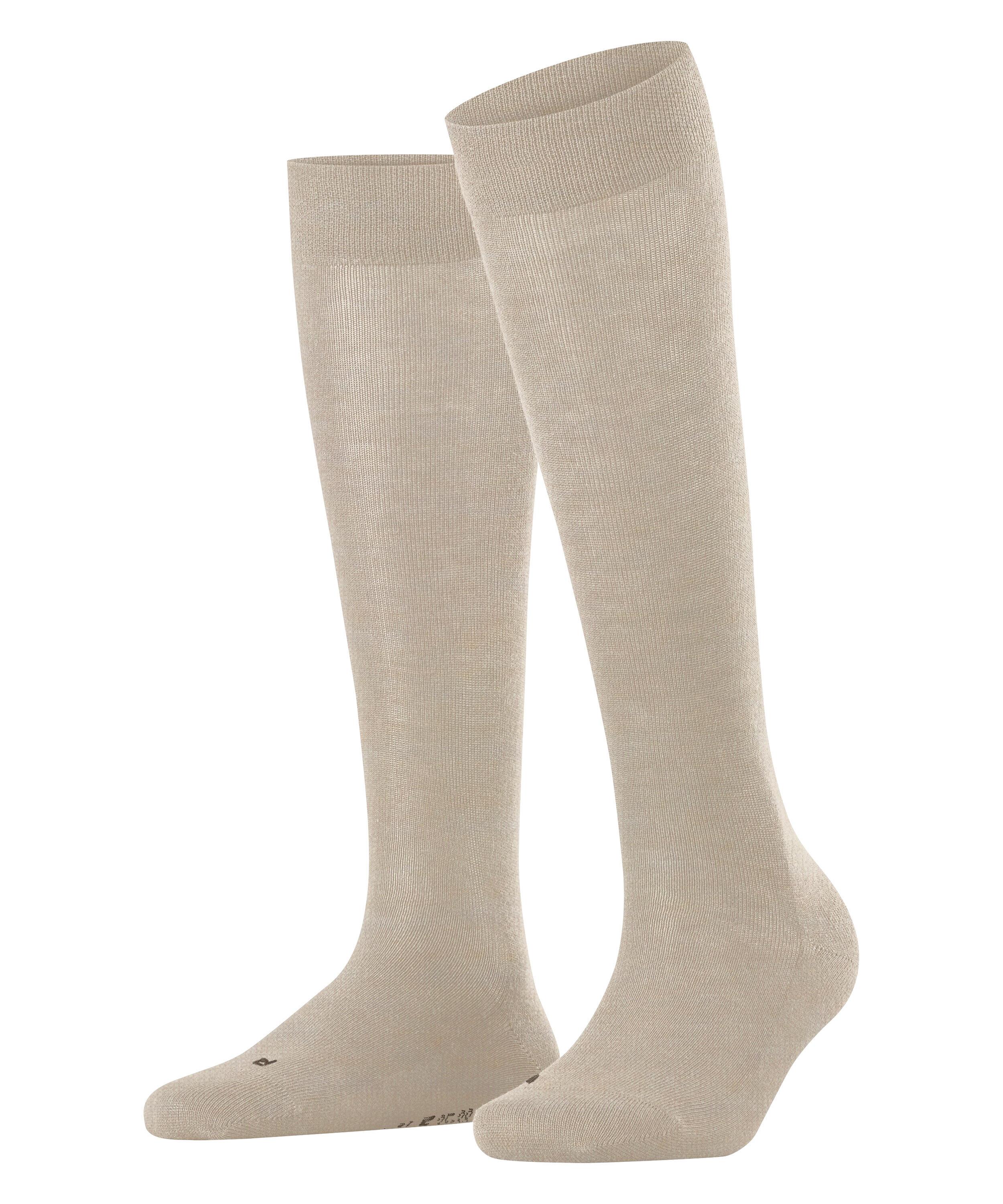 Falke Sensitive London Knee-high Socken Damen - linen mel. (4541)