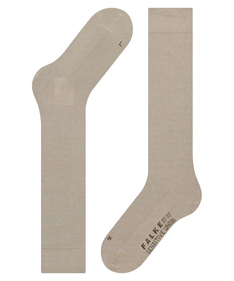 Falke Falke Sensitive London Knee-high Socken Damen - linen mel. (4541) - 2 | SportScheck