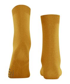 Rückansicht von Falke Cosy Wool SO Freizeitsocken Damen amber (1851)