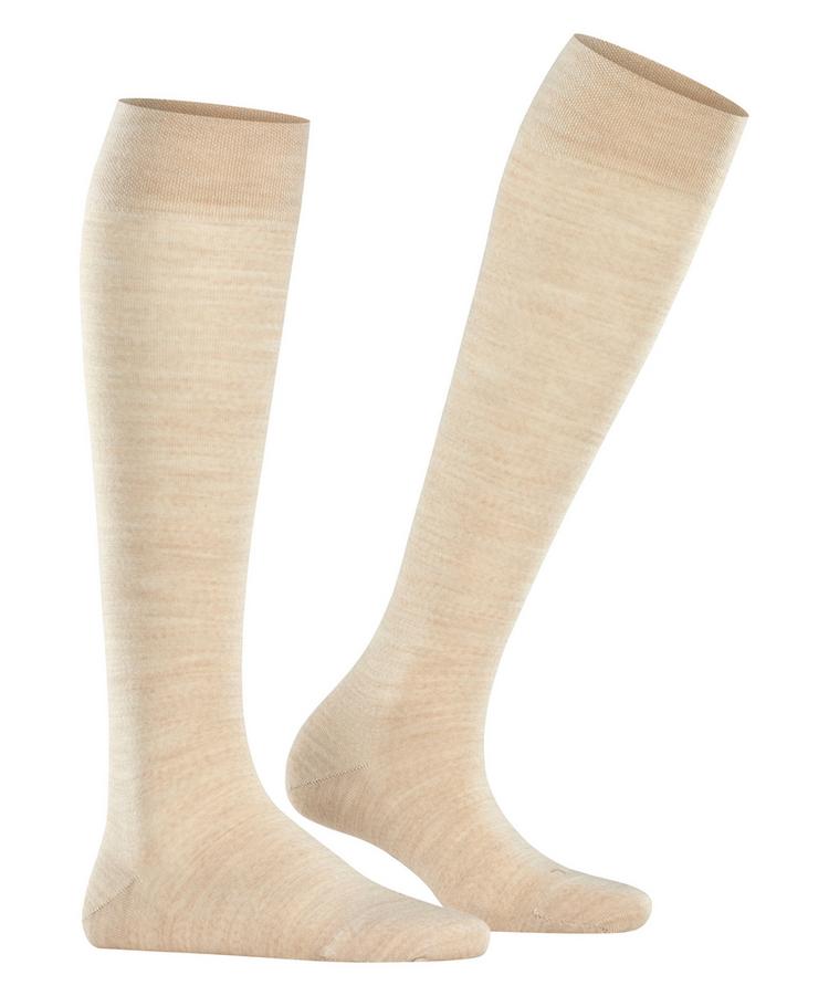 Falke Falke Sensitive Berlin Knee-high Socken Damen - linen mel. (4541) - 0 | SportScheck