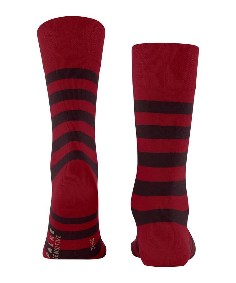 Falke Falke Sensitive Mapped Line SO Socken Herren - scarlet (8228) - 0 | SportScheck