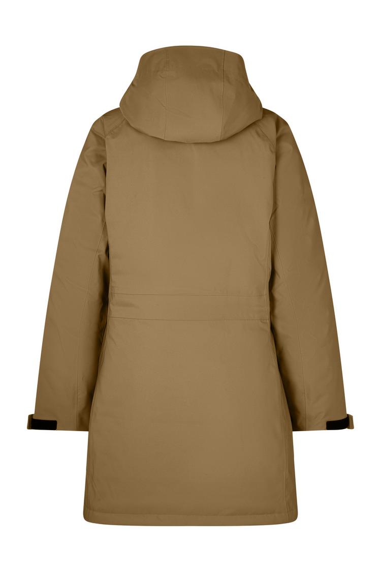 Nordisk Nordisk Vigdis Daunenmantel Damen - Dull Gold Brown - 0 | SportScheck