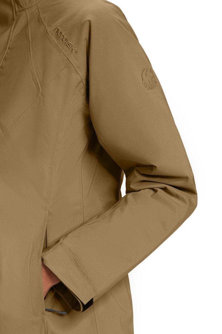 Nordisk Nordisk Vigdis Daunenmantel Damen - Dull Gold Brown - 1 | SportScheck