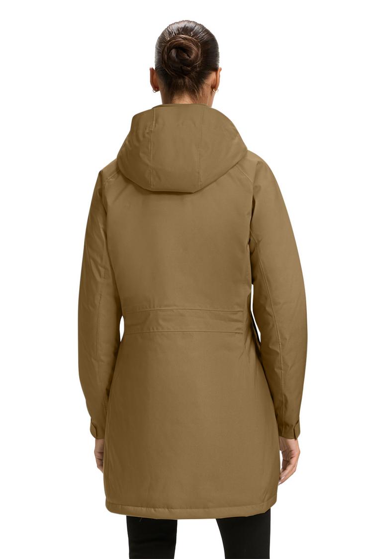 Nordisk Nordisk Vigdis Daunenmantel Damen - Dull Gold Brown - 1 | SportScheck