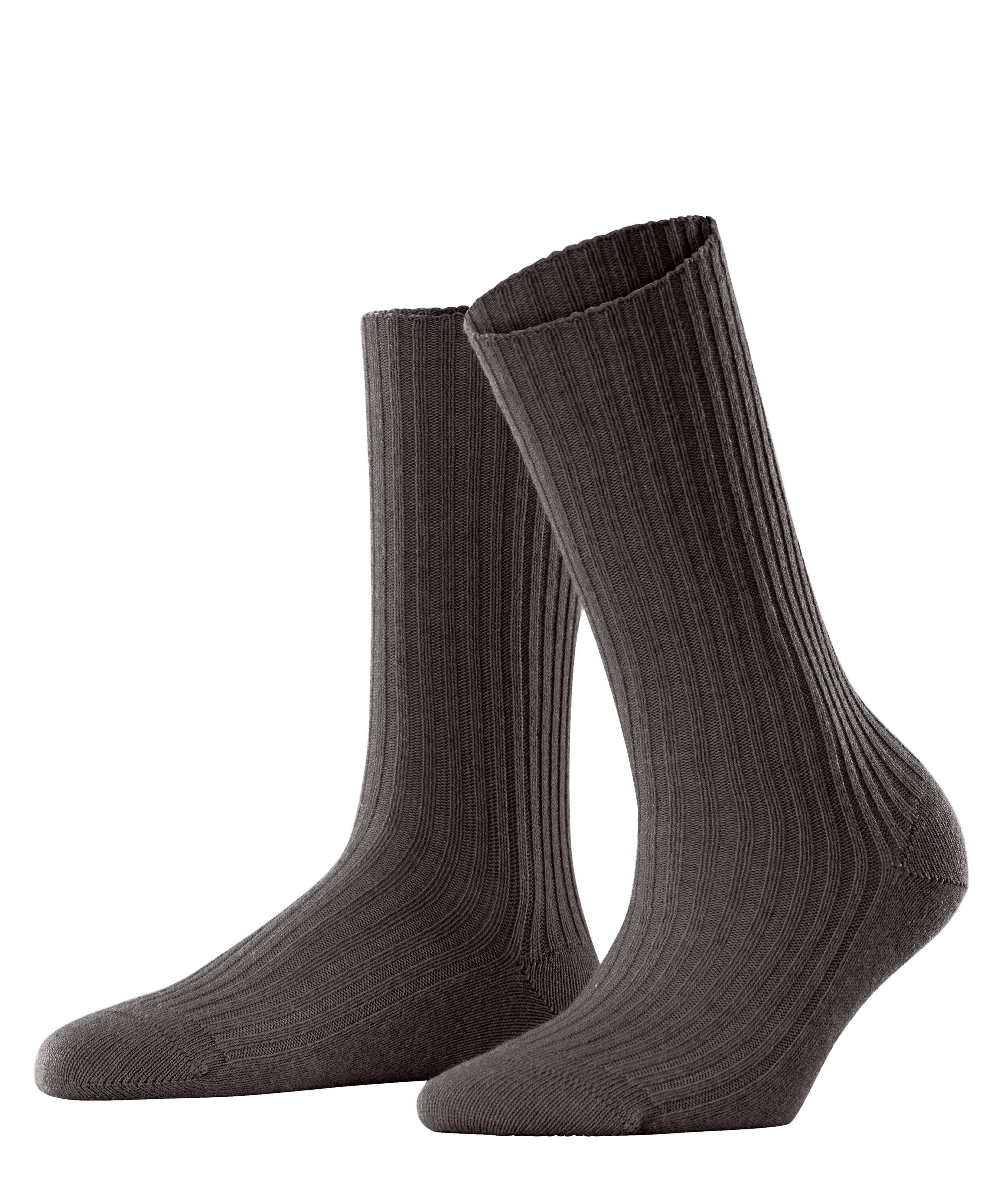 Falke Cosy Wool Boot SO Socken Damen - dark brown (5233)