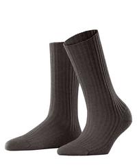 Falke Cosy Wool Boot SO Socken Damen - dark brown (5233)