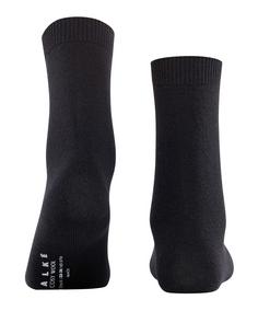 Rückansicht von Falke Cosy Wool SO Freizeitsocken Damen black (3000)