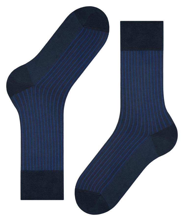 Falke Falke Oxford Stripe SO Socken Herren - space blue (6116) - 2 | SportScheck