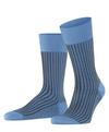 Falke Oxford Stripe SO Socken Herren - cornflower blue (6554)