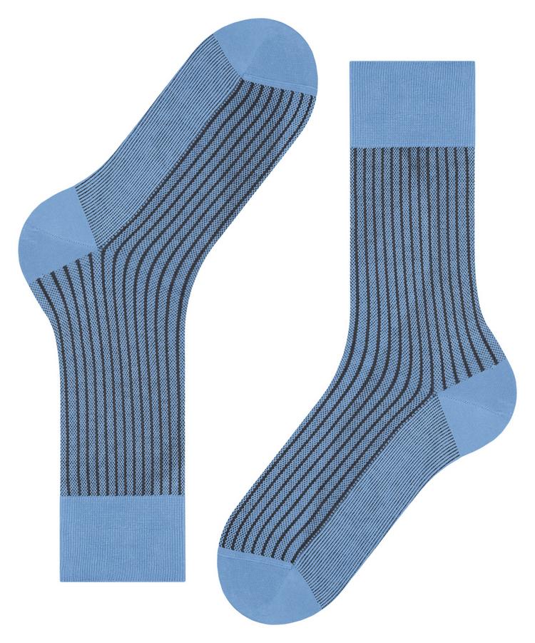 Falke Falke Oxford Stripe SO Socken Herren - cornflower blue (6554) - 2 | SportScheck