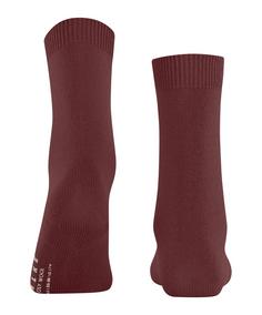 Rückansicht von Falke Cosy Wool SO Freizeitsocken Damen cayenne (5950)