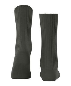 Rückansicht von Falke Cosy Wool Boot SO Freizeitsocken Damen military (7826)