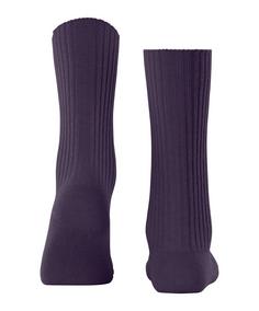 Rückansicht von Falke Cosy Wool Boot SO Freizeitsocken Damen wineberry (8761)