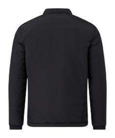 Rückansicht von Castore Jacke Trainingsjacke schwarz