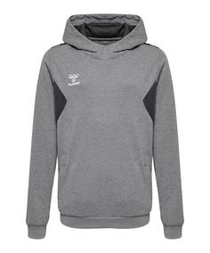 hummel Authentic Pl Hoody Kids Funktionssweatshirt Kinder grau