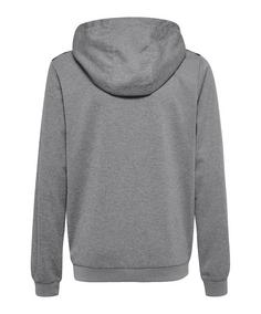 Rückansicht von hummel Authentic Pl Hoody Kids Funktionssweatshirt Kinder grau