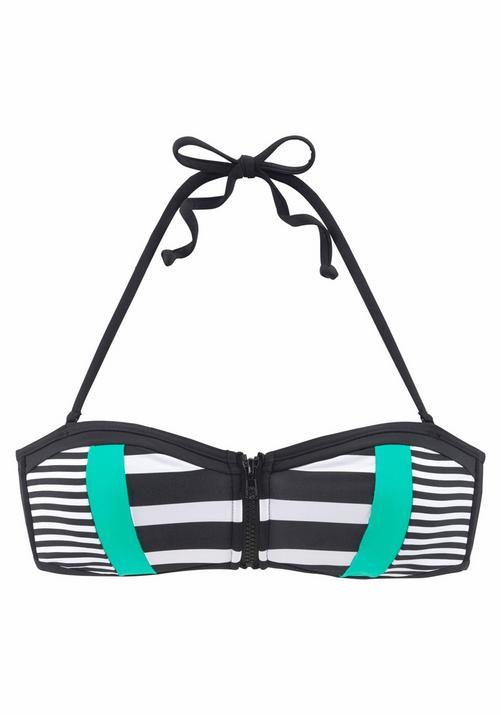 KangaROOS Bandeau-Bikini-Top Bikini Oberteil Damen