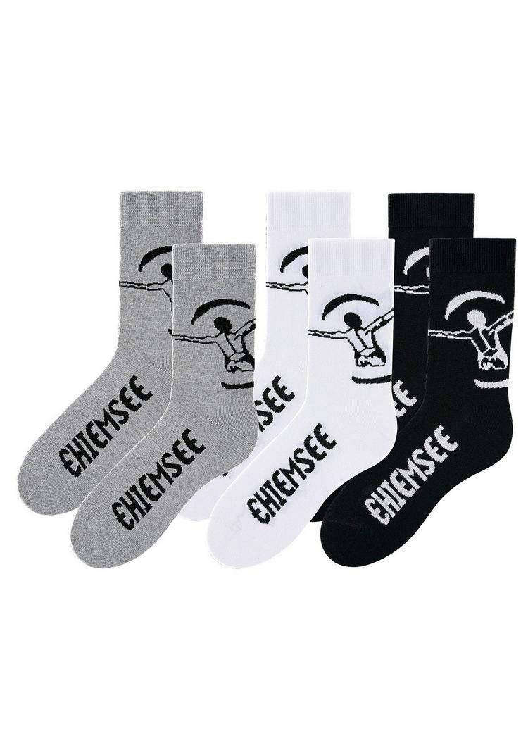 Chiemsee Chiemsee Freizeitsocken Socken - wei&szlig; - schwarz - grau - 0 | SportScheck