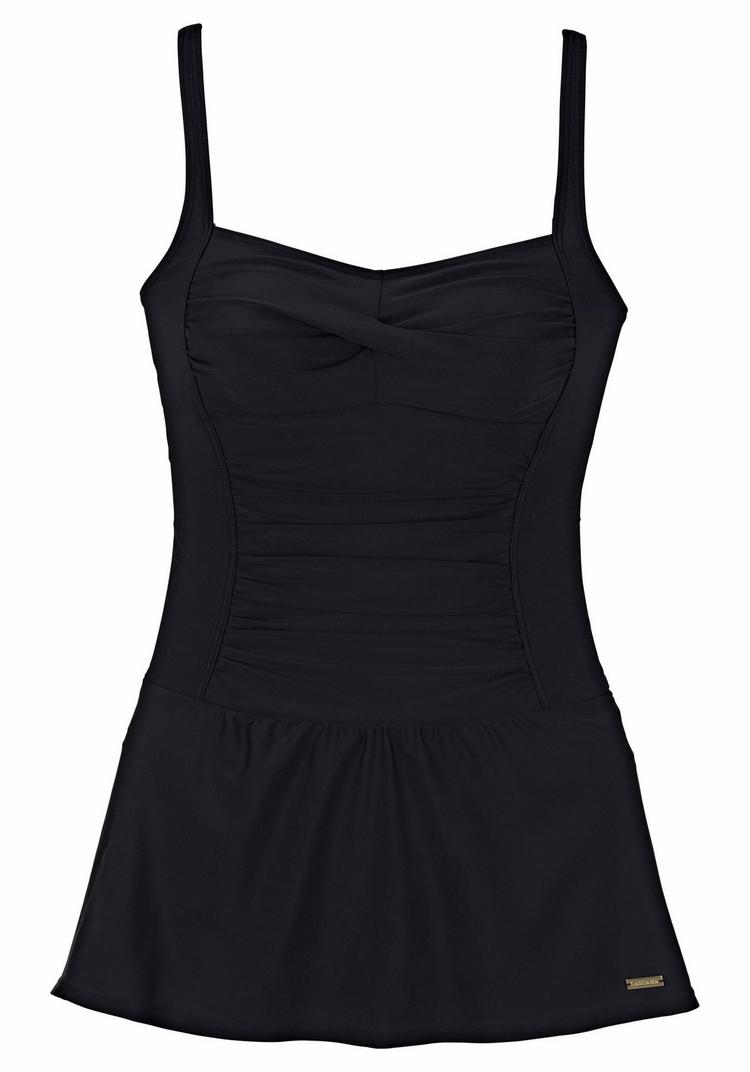 Lascana Lascana Badekleid Badeanzug Damen - schwarz - 1 | SportScheck