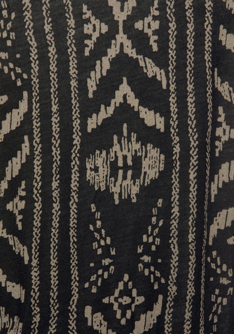 Lascana Lascana Jerseykleid Jerseykleid Damen - schwarz-creme-bedruckt - 0 | SportScheck