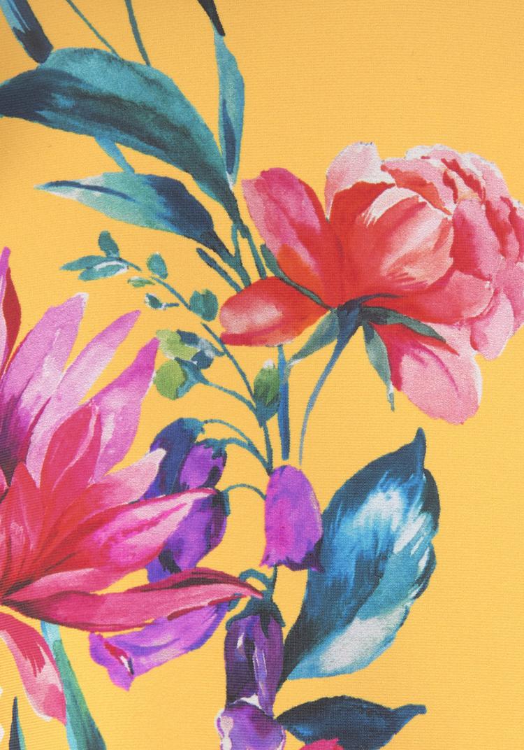 sunseeker sunseeker B&uuml;gel-Tankini-Top Bikini Oberteil Damen - gelb-bedruckt - 1 | SportScheck