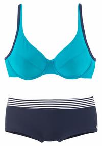 S.OLIVER B&uuml;gel-Bikini Bikini Set Damen - marine-t&uuml;rkis