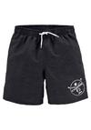 Chiemsee Badeshorts Badehose Herren - schwarz