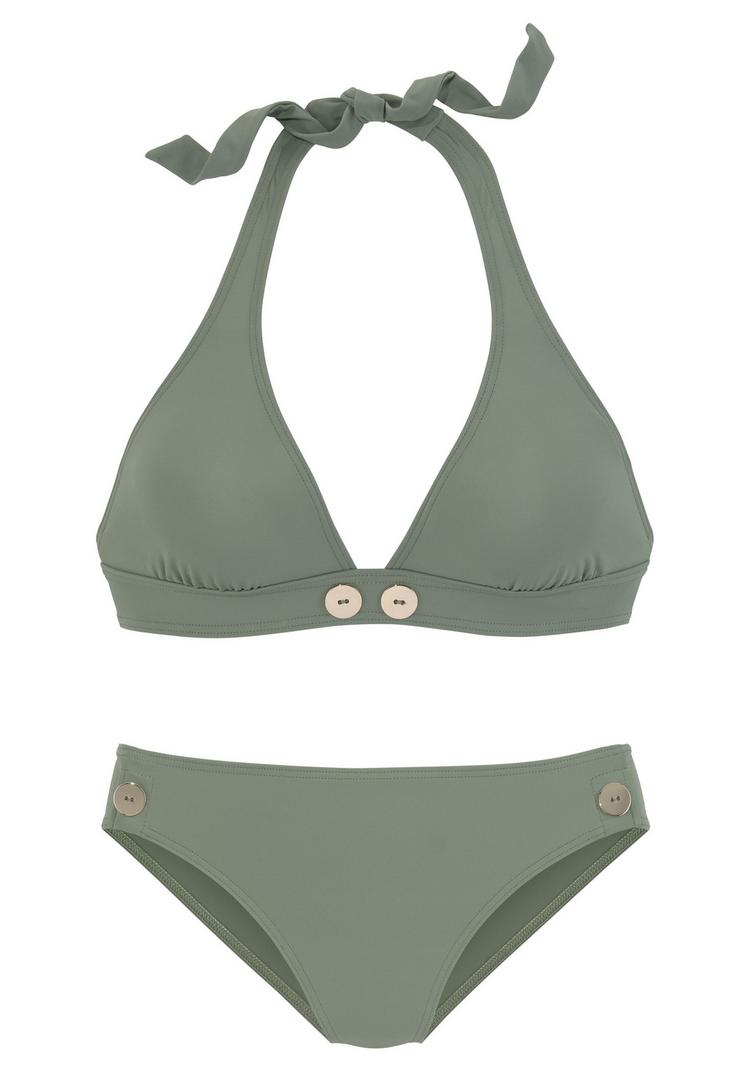 Vivance Vivance Triangel-Bikini Bikini Set Damen - oliv - 0 | SportScheck