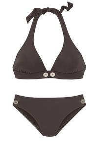 Vivance Triangel-Bikini Bikini Set Damen - dunkelbraun