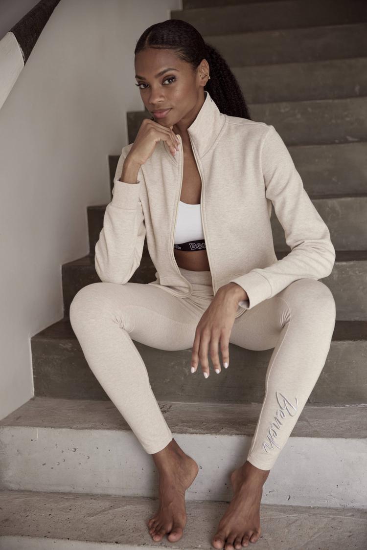 Bench Bench Sweatjacke Sweatjacke Damen - beige - 1 | SportScheck