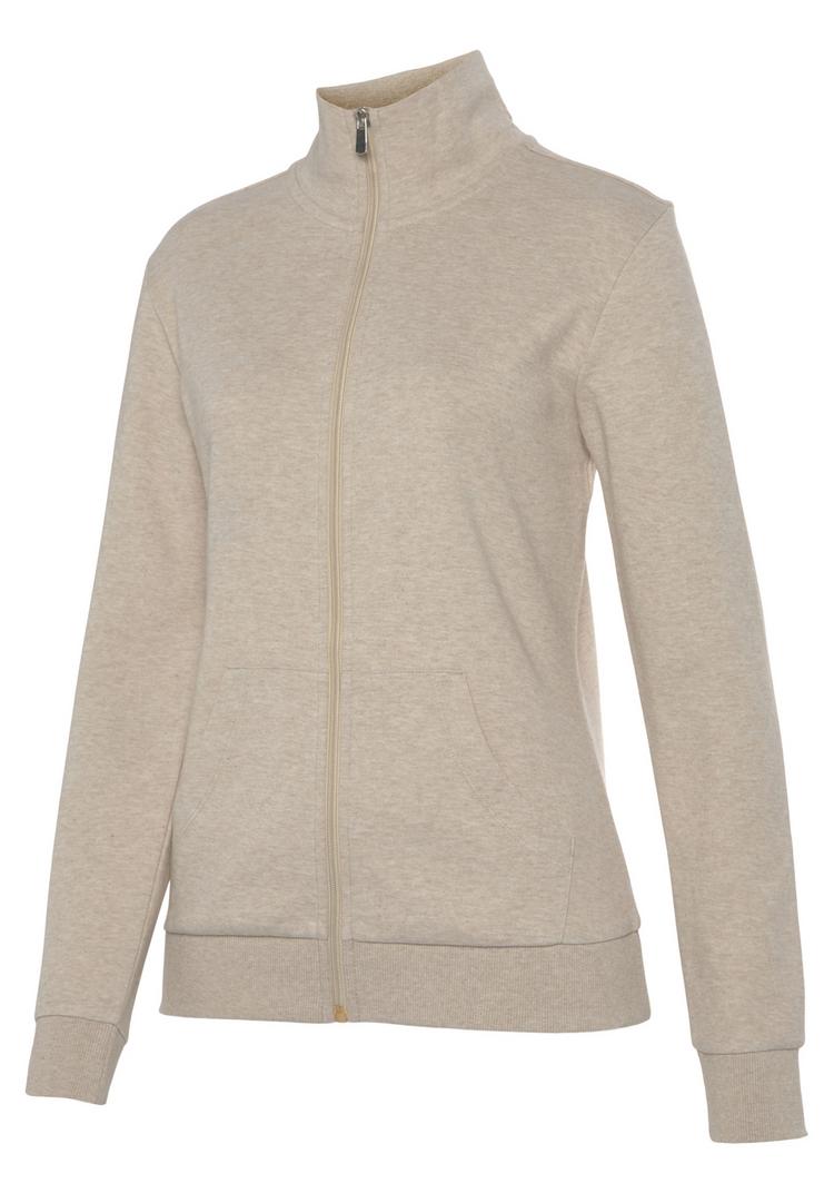 Bench Bench Sweatjacke Sweatjacke Damen - beige - 1 | SportScheck