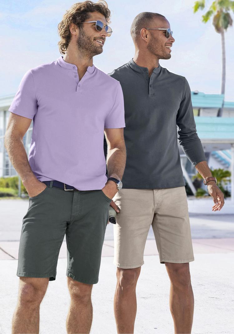 John Devin John Devin Poloshirt Poloshirt Herren - lila - 1 | SportScheck