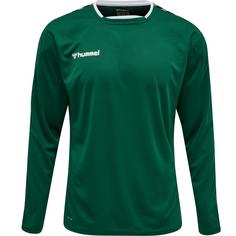 hummel hmlAUTHENTIC POLY JERSEY L/S Funktionsshirt Herren EVERGREEN